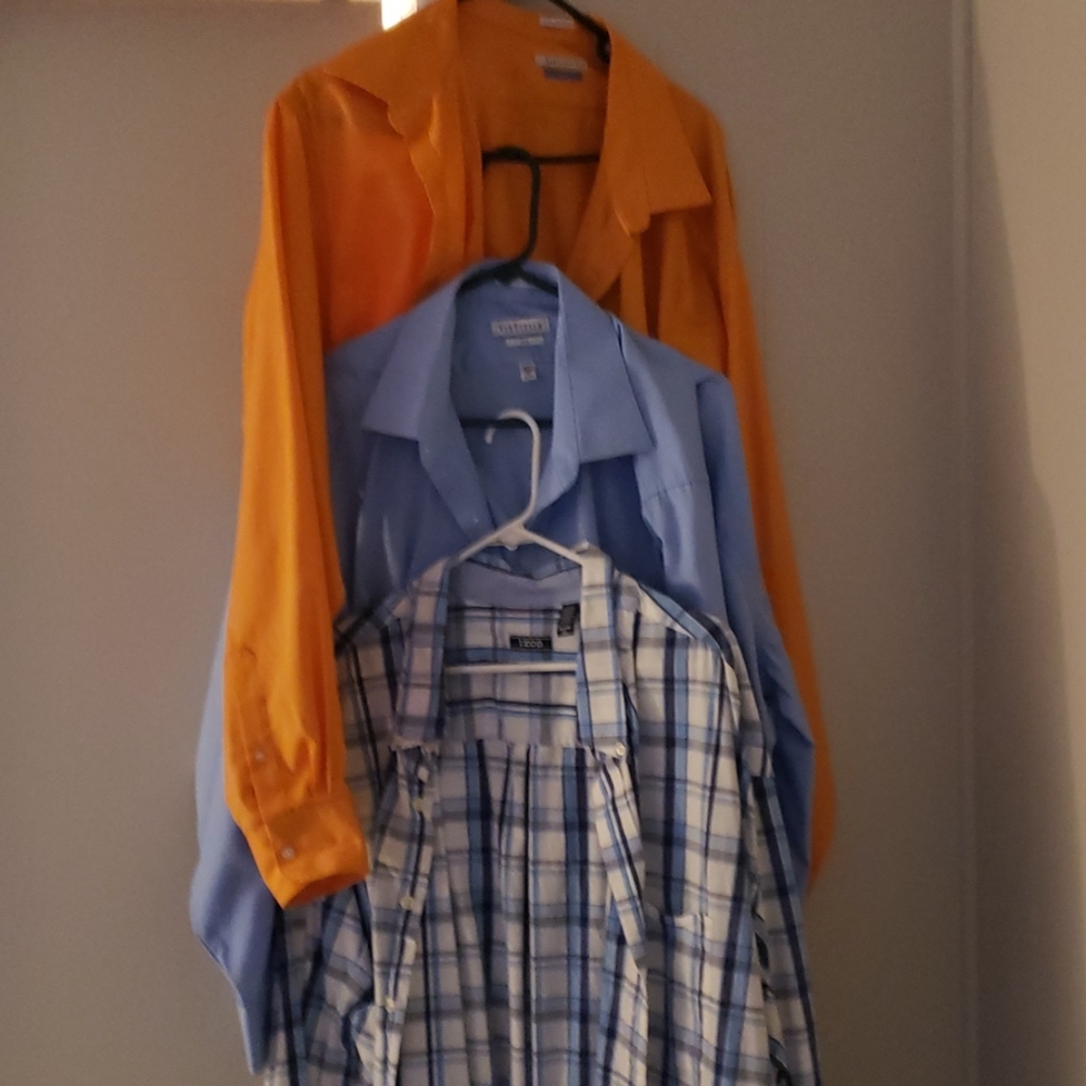 Van Heusen & IZOD  big and tall dress shirts